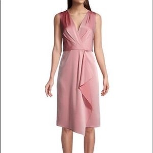 Kobi Halperin Petal Pink Limore Faux Wrap Dress